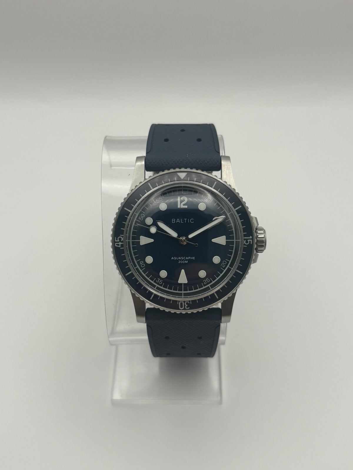 Baltic - Aquascaphe MK2 - Blue - 37 mm – No Date - 2026, Enlèvement ou Envoi, Acier