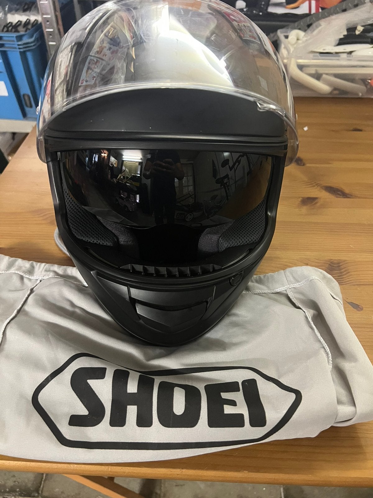 Shoei GT Air helm – zeer nette staat – mooie look, Motoren, Ophalen of Verzenden, Integraalhelm, S, Shoei