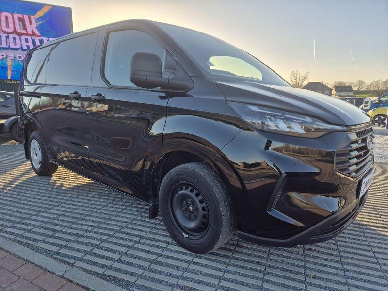Ford Transit Custom 280S TD Trend, Auto's, Stof, Gebruikt, Zwart, 4 cilinders