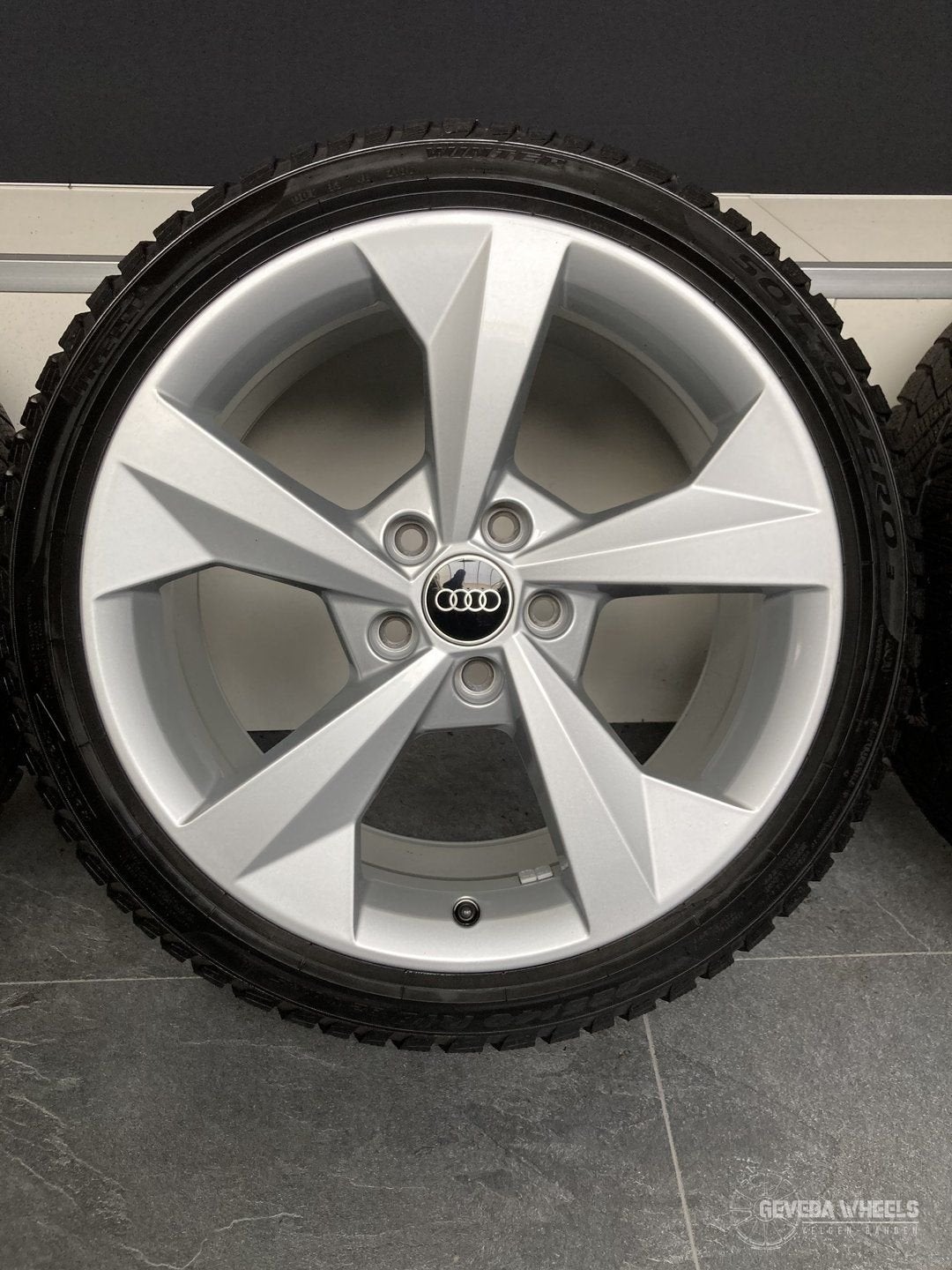 18” originele Audi A3 8P 8V 8Y velgen + winterbanden 5x112, Auto-onderdelen, 18 inch, Gebruikt, -, -