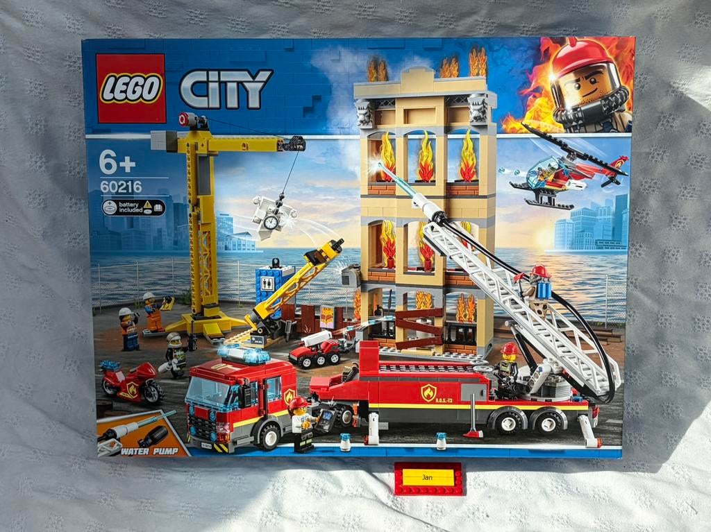 Lego city 60216 sealed, City, Lego, Nieuw, Ophalen of Verzenden