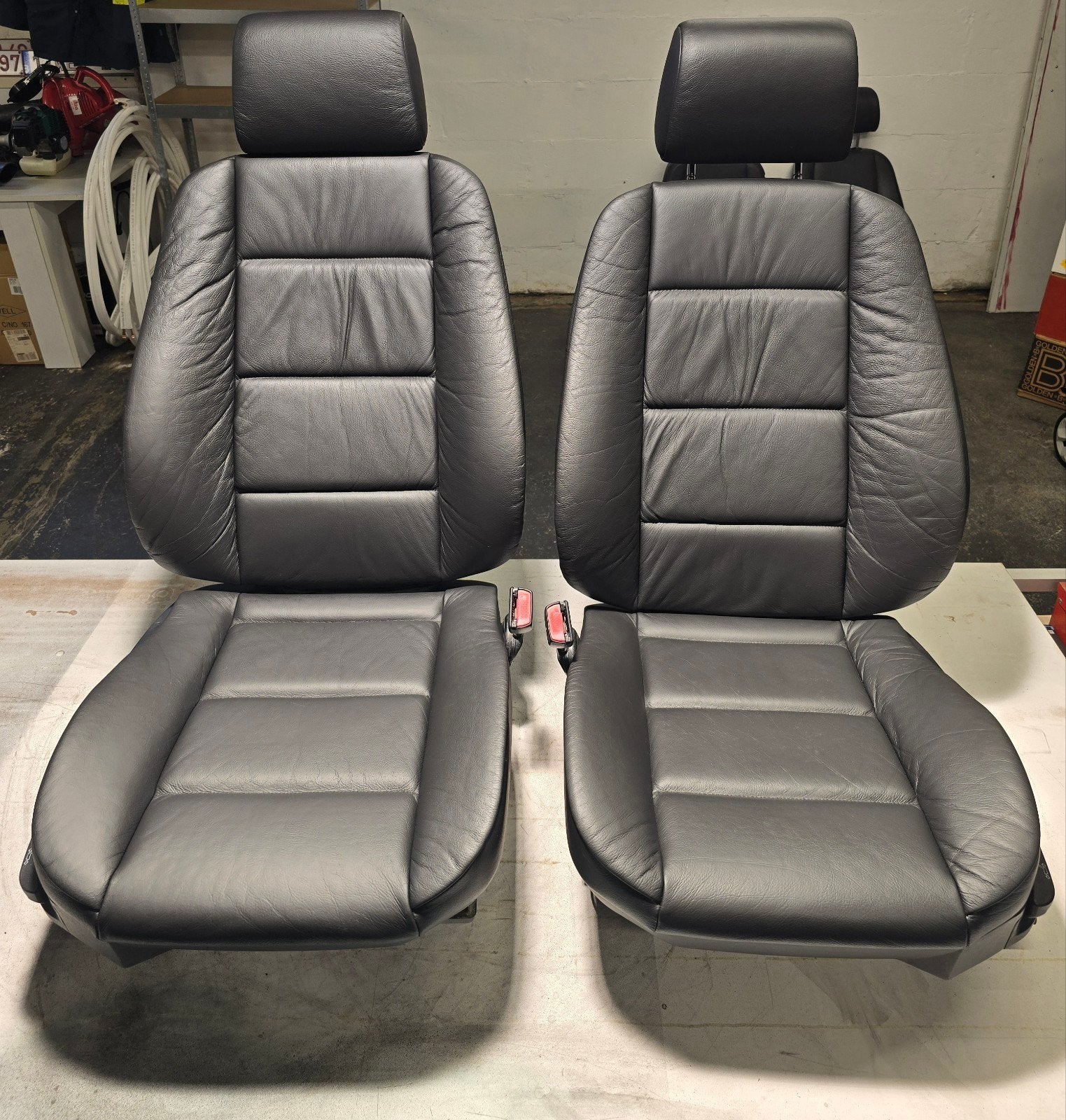 bmw e36 leder interieur stoelen / bmw e36 sièges /, Auto-onderdelen, Interieur en Bekleding, Ophalen, Gebruikt, BMW