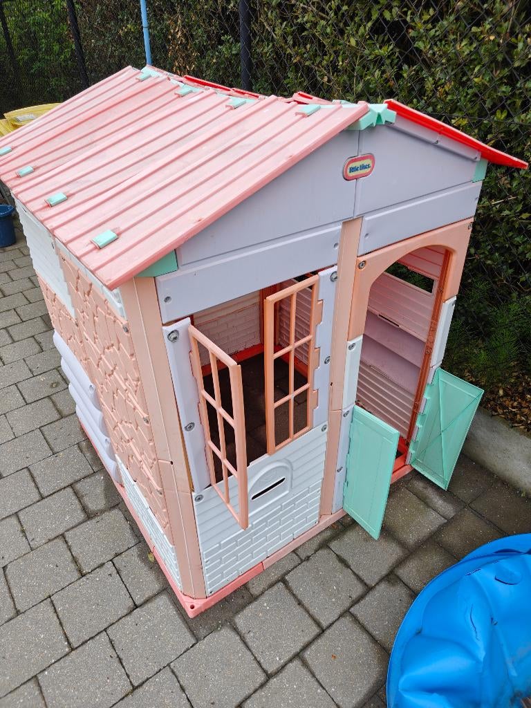 Little Tikes speelhuis met alle extra's(zie foto's)., Ophalen, Gebruikt, Plastic