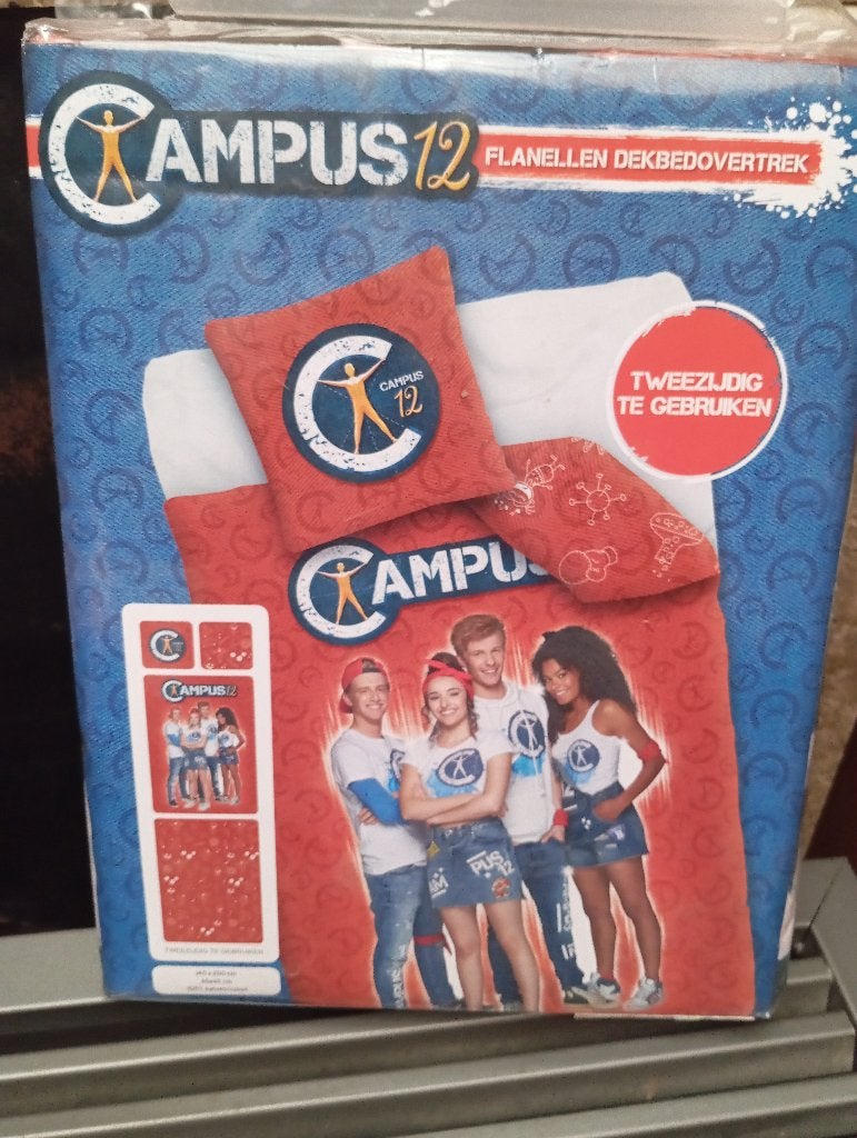 Housse de couette flanelle + taie 1 personne, Neuf, Housse de couette, Une personne, Enlèvement
