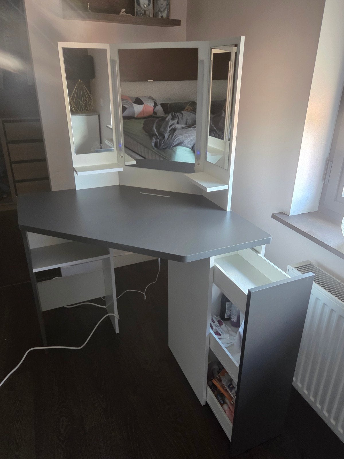 maken up tafel, Ophalen