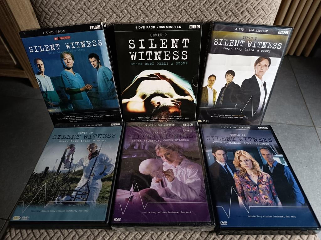 5 x Silent Witness   1-2-10-13-14, Cd's en Dvd's, Ophalen of Verzenden