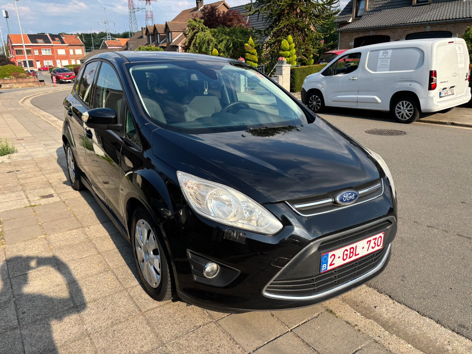 Ford cmax 1.6tdci 235000km 07/2013, Zwart, Zwart, Diesel, Particulier