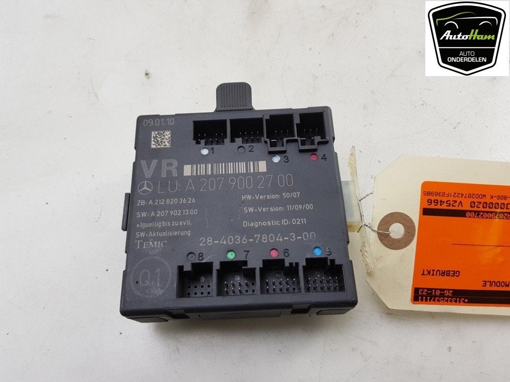 ORDINATEUR VEROUILLAGE CENTRALISE Mercedes-Benz E (R207), Utilisé, Mercedes-Benz