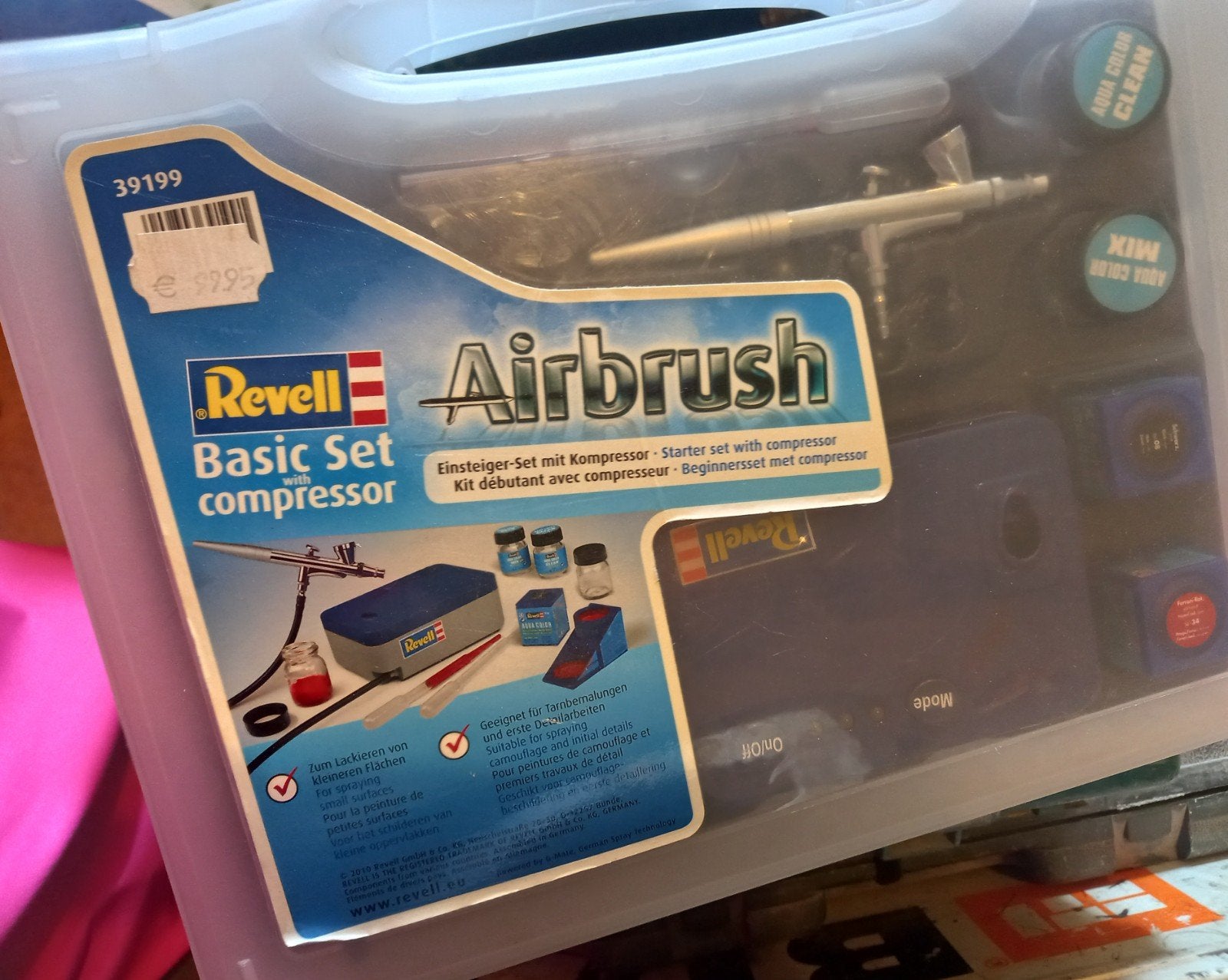 Airbrush set zgan, Doe-het-zelf en Bouw, Schildersmaterialen, Ophalen