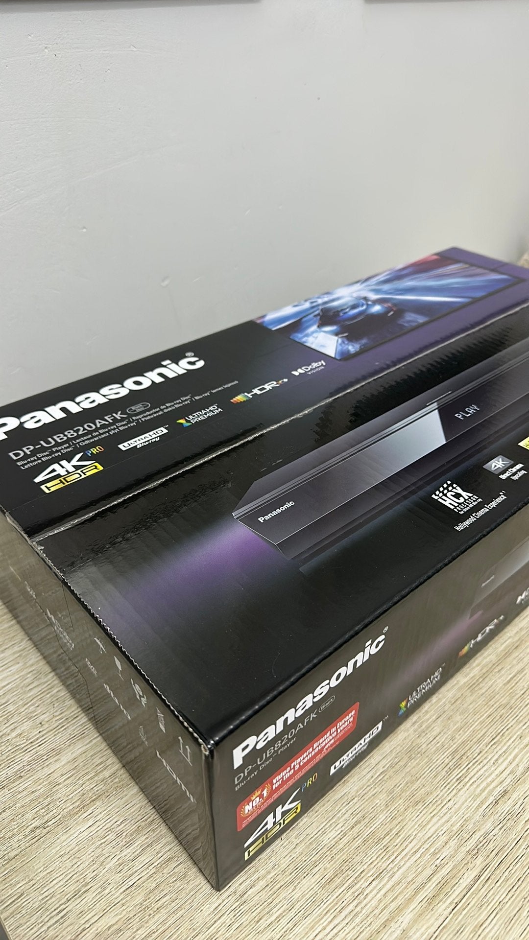 Lecteur bluray panasonic ub820, Audio, Tv en Foto, Ophalen, Nieuw