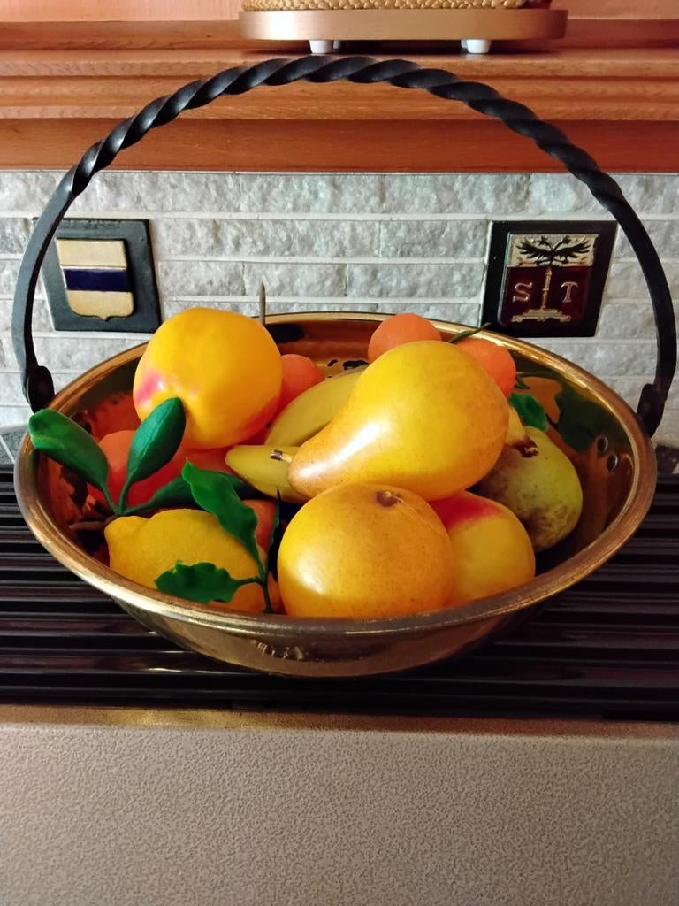 Koperen fruitschaal, Antiek en Kunst, Ophalen