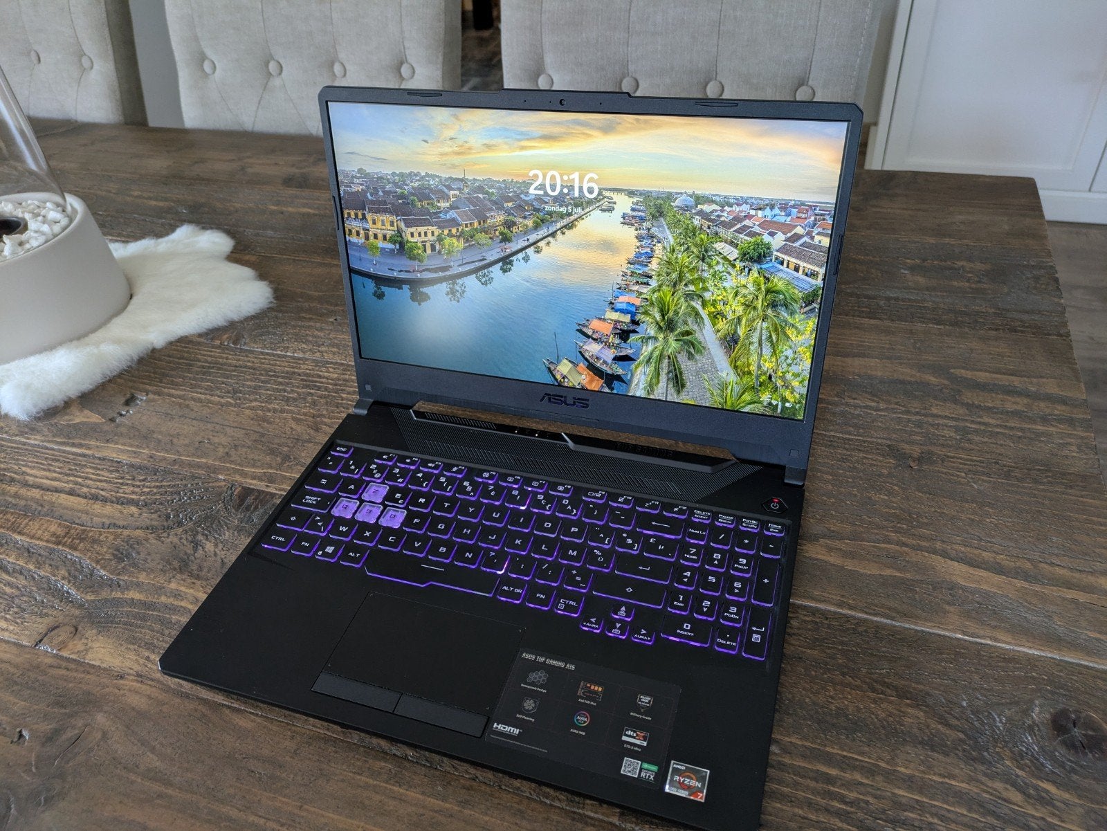Asus TUF Gaming | Ryzen 7 | RTX 2060 (Sneller dan RTX 3050!), Computers en Software, Windows Laptops, Zo goed als nieuw, 15 inch