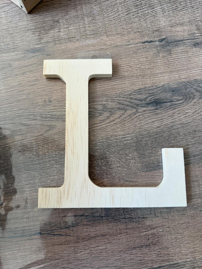 Lettre en bois, Envoi, Comme neuf