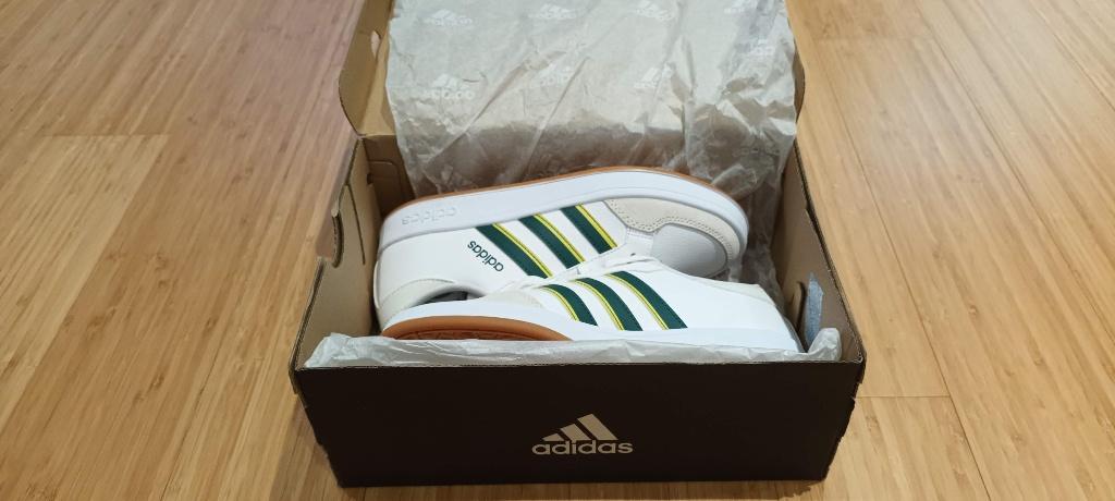 Adidas Sneakers Wit/Groen, Wit, Nieuw, Ophalen of Verzenden, Adidas