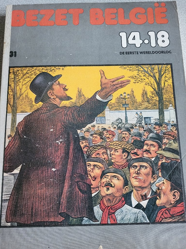 Bezet Belgie 14-18, Ophalen of Verzenden, Gelezen, Diverse auteurs