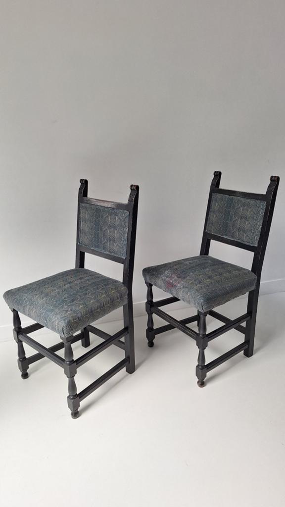 Twee unieke stoelen, Ophalen, Stof, Twee