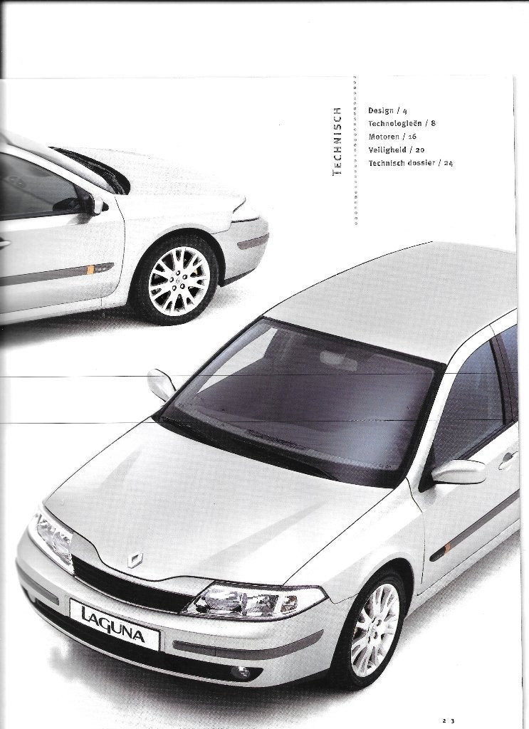 RENAULT LAGUNA,  2002, Livres, Enlèvement ou Envoi, Comme neuf, Renault