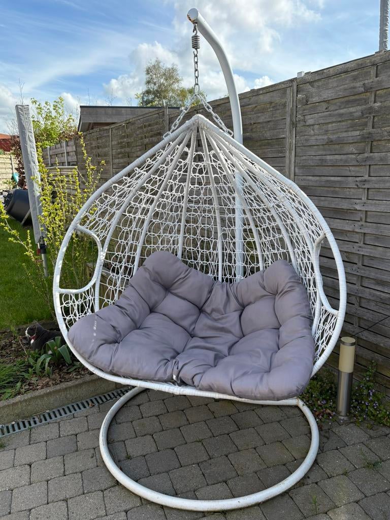 Hangstoel ei 2 personen, Ophalen, Gebruikt