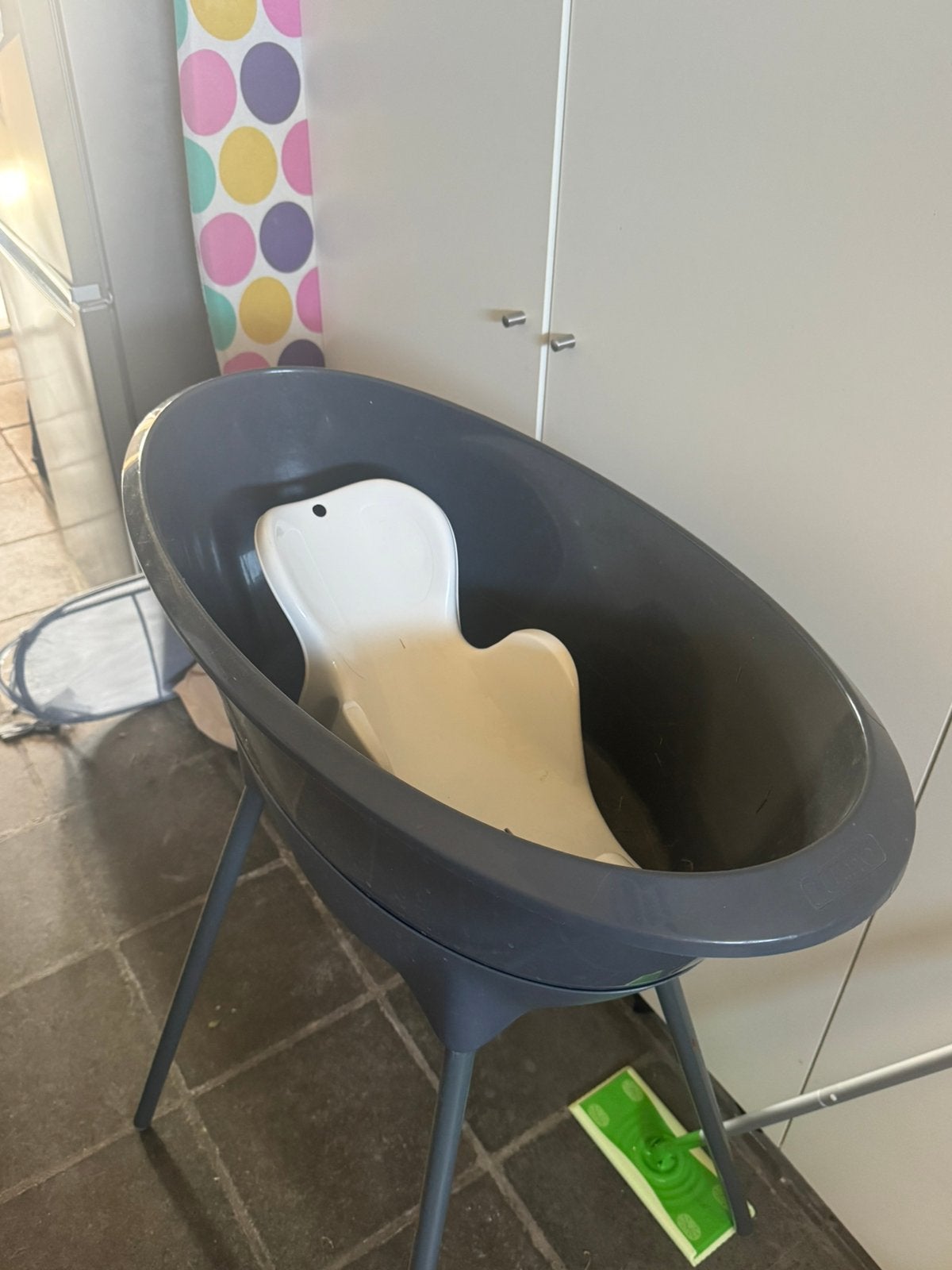 Baby badje met zitje, Huis en Inrichting, Stoelen, Ophalen, Zo goed als nieuw