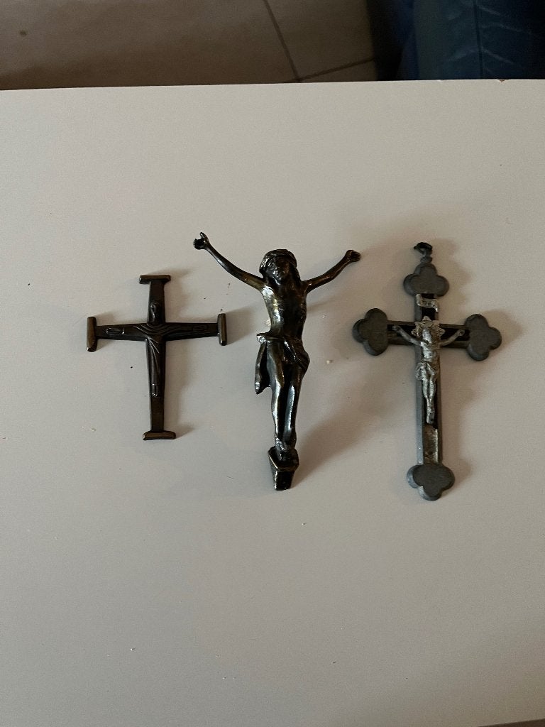3 vieilles croix, Antiquités & Art, Enlèvement ou Envoi