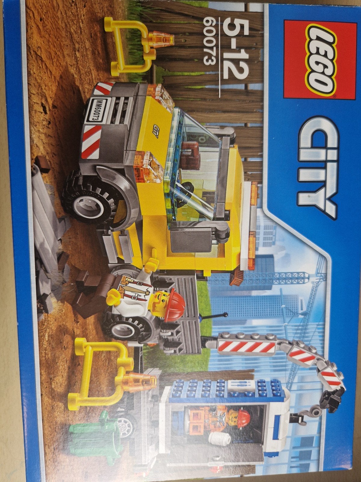 Lego city vrachtwagen met wc 60073, Ophalen, City, Lego, Zo goed als nieuw