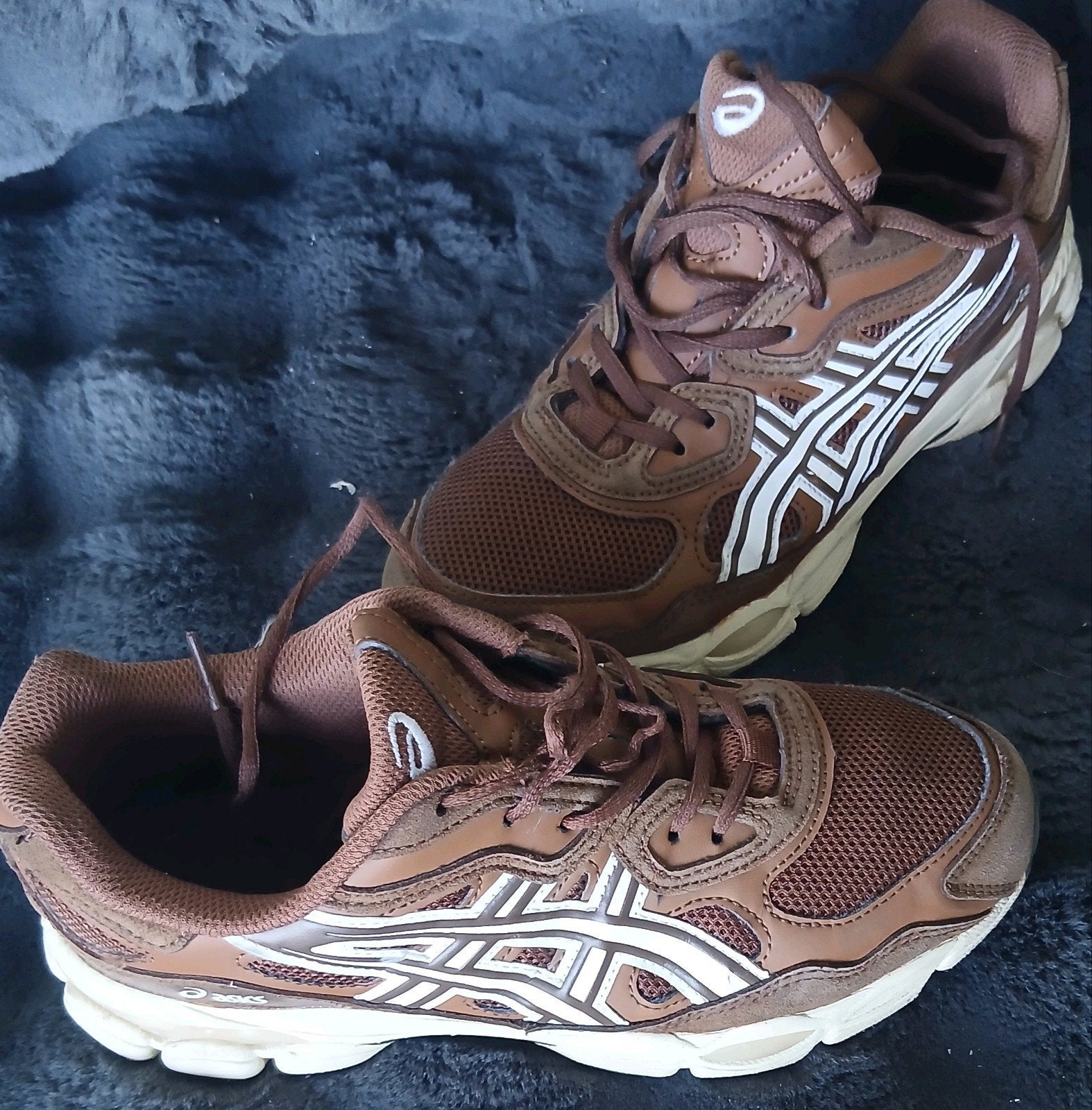 ​Asics Sneakers - Bruin - Maat 42, Vêtements | Hommes, Chaussures, Brun, Enlèvement, Asics, Baskets