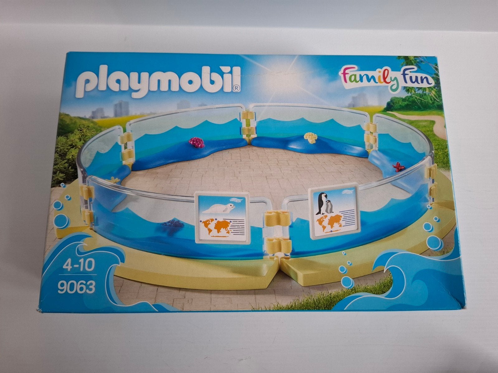 Playmobil Family Fun set 9063 Sea Animal Basin neuf, Enfants & Bébés, Neuf, Enlèvement ou Envoi, Bâtiment, Family fun