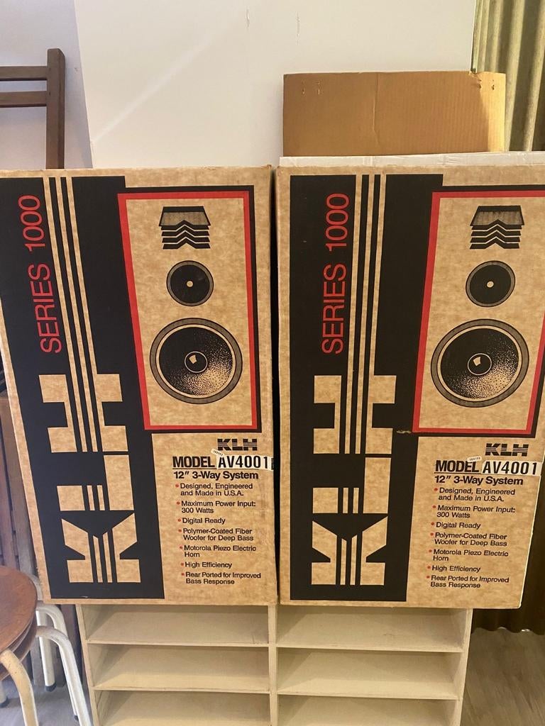 KLH, TV, Hi-fi & Vidéo, Enceintes