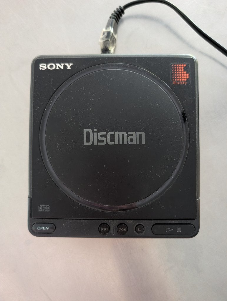 Vintage Sony Discman (1988) - Draagbare CD-speler, Ophalen, Discman