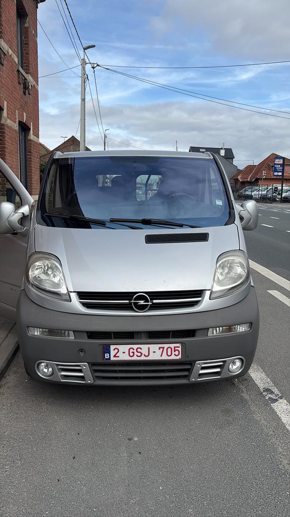 Opel vivaro 2.5 cdti, Autos, Opel, Argent ou Gris, Achat, Vivaro, 4 portes