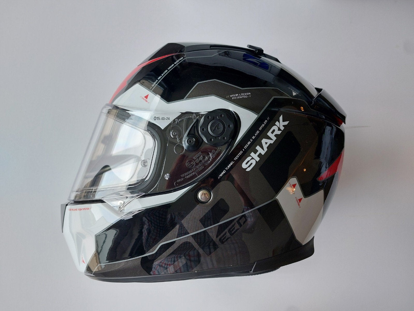Motorhelm Shark Speed R Series 2, Motoren, Kleding | Motorhelmen, Ophalen, M, Shark, Nieuw zonder kaartje