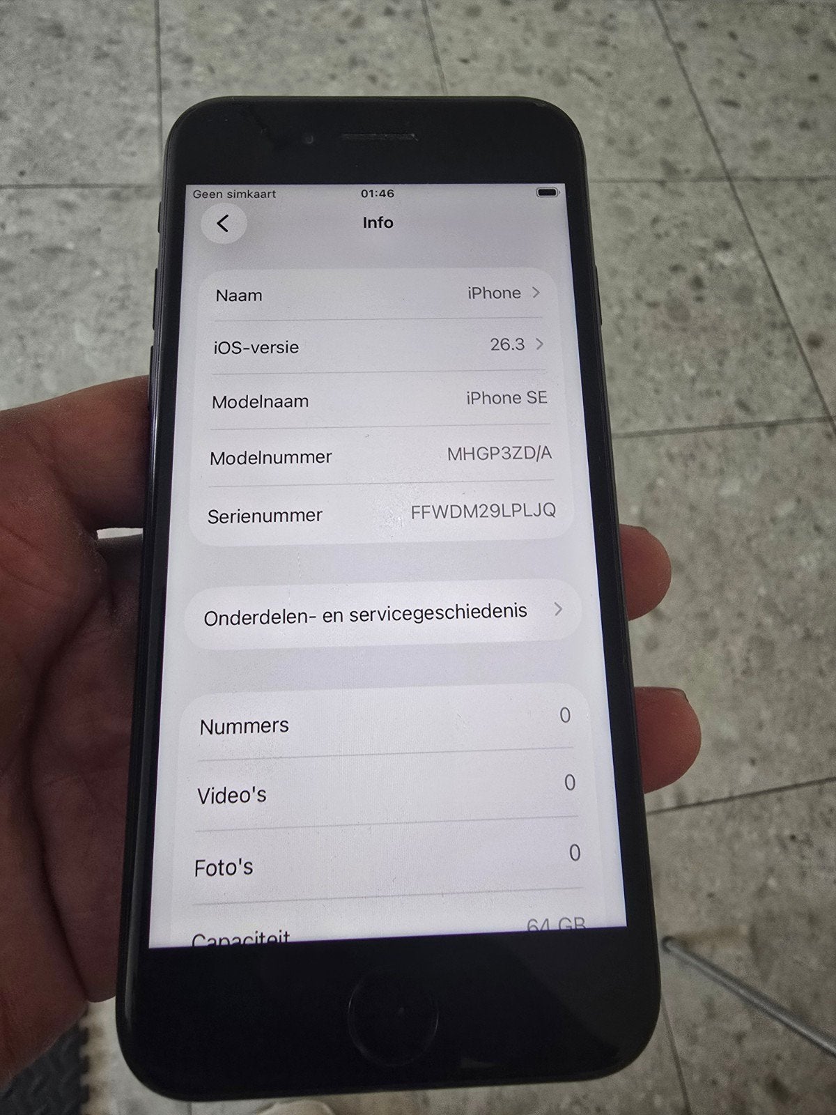 Apple iphone SE, Telecommunicatie, Mobiele telefoons | Apple iPhone, Verzenden