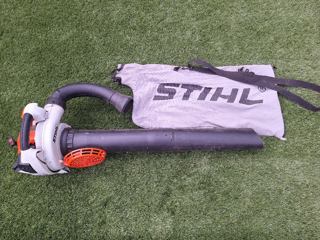 Stihl SH 86 bladblazer + bladzuiger – met opvangzak, Tuin en Terras, Ophalen, Stilh, Benzine, Gebruikt