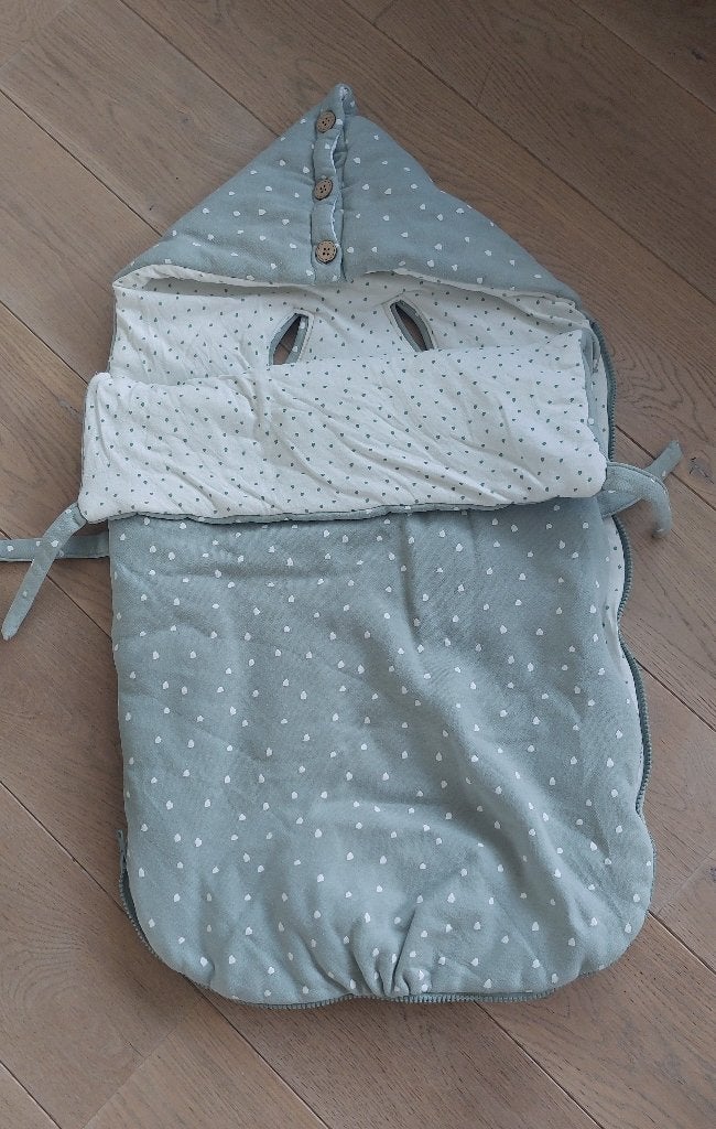 Voetenzak baby (Maxi cosi), Ophalen, Zo goed als nieuw, Meerkleurig, Voetenzak