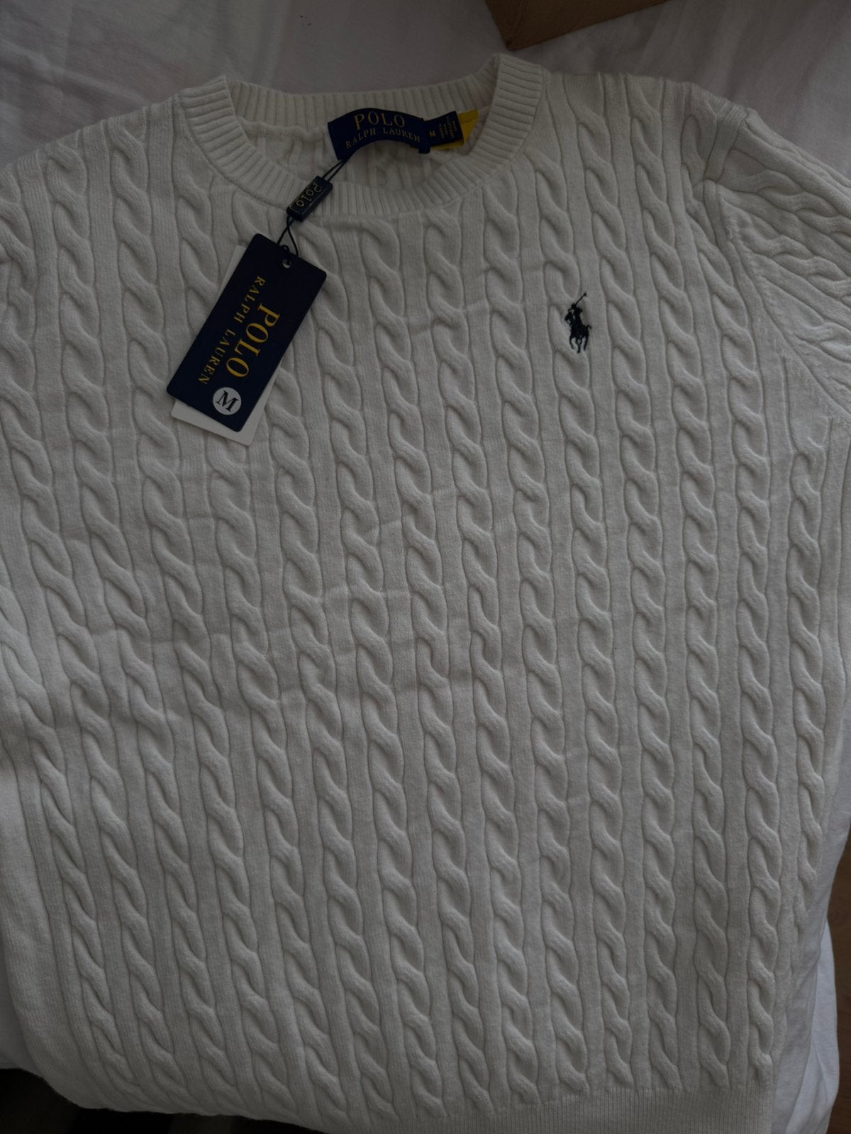 Ralph lauren trui, Ophalen of Verzenden, Zo goed als nieuw, Maat 46 (S) of kleiner, Beige