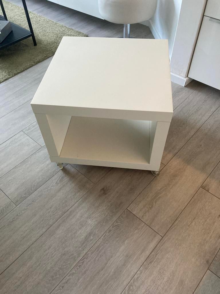 Wit roltafel, Huis en Inrichting, Ophalen, Zo goed als nieuw