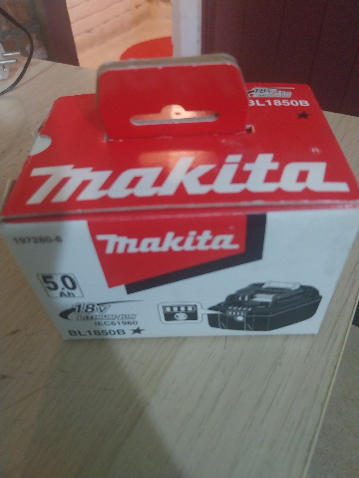 battrie makita, Ophalen