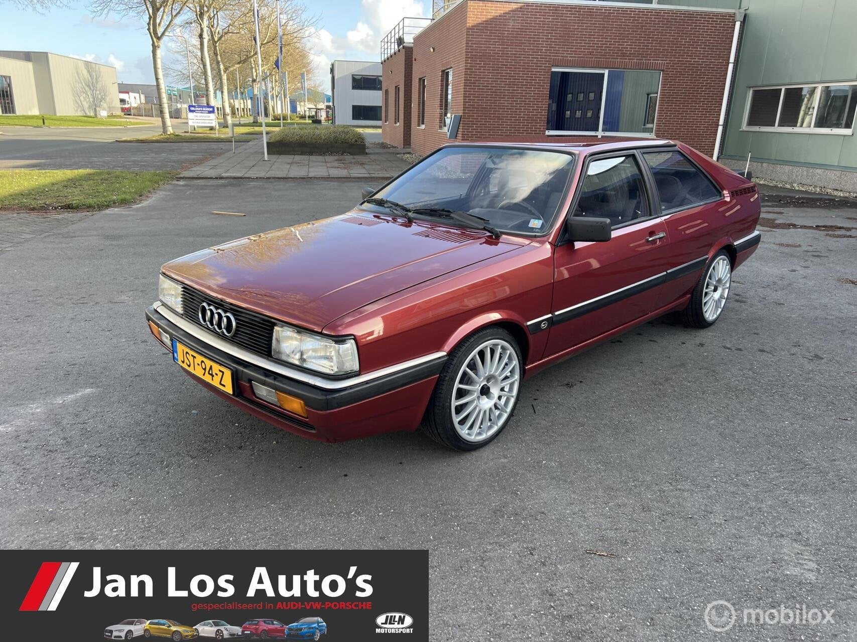 Audi Coupé 2.0 GT * 5 cilinder *, Auto's, Oldtimers, Stof, Zwart, 116 pk, Audi