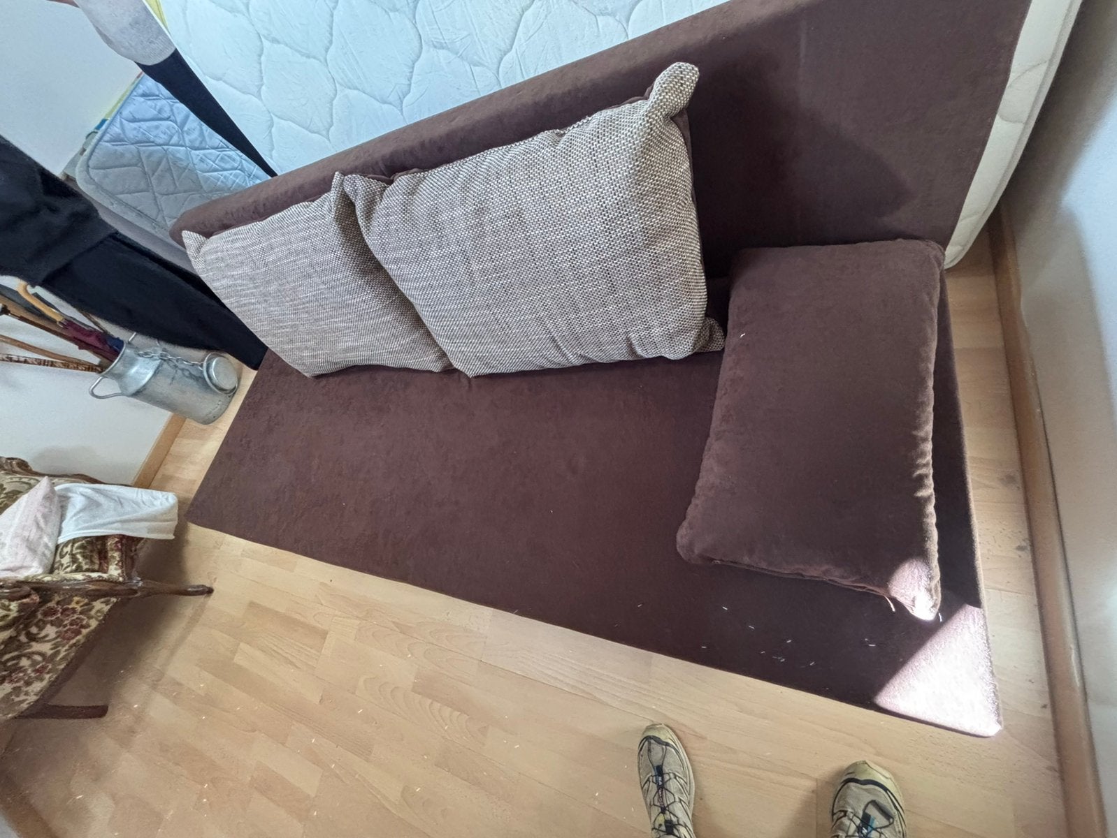 Inklapbare zetel. Zetel is in goed staat, Huis en Inrichting, Ophalen