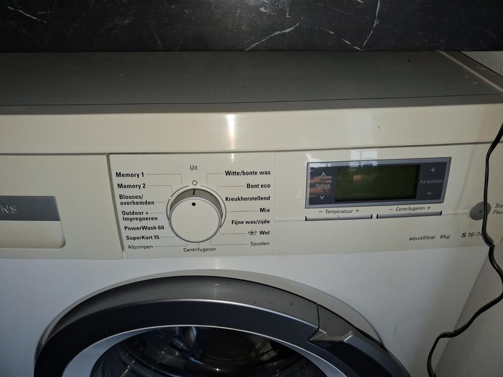 Wasmachine, Enlèvement
