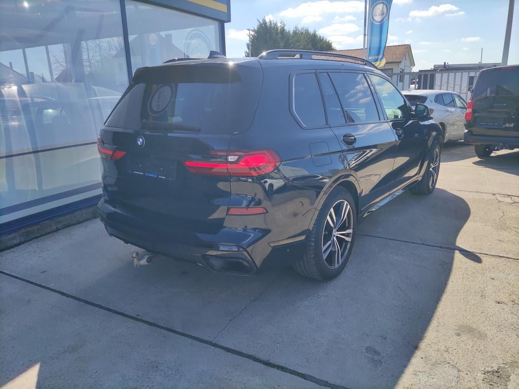 BMW X7 X7/Xdrive40D/Euro6/7pl/Navi/Cam/Opendak/Leder/Trekhaa, Auto's, BMW, Automaat, Gebruikt, Euro 6, Blauw