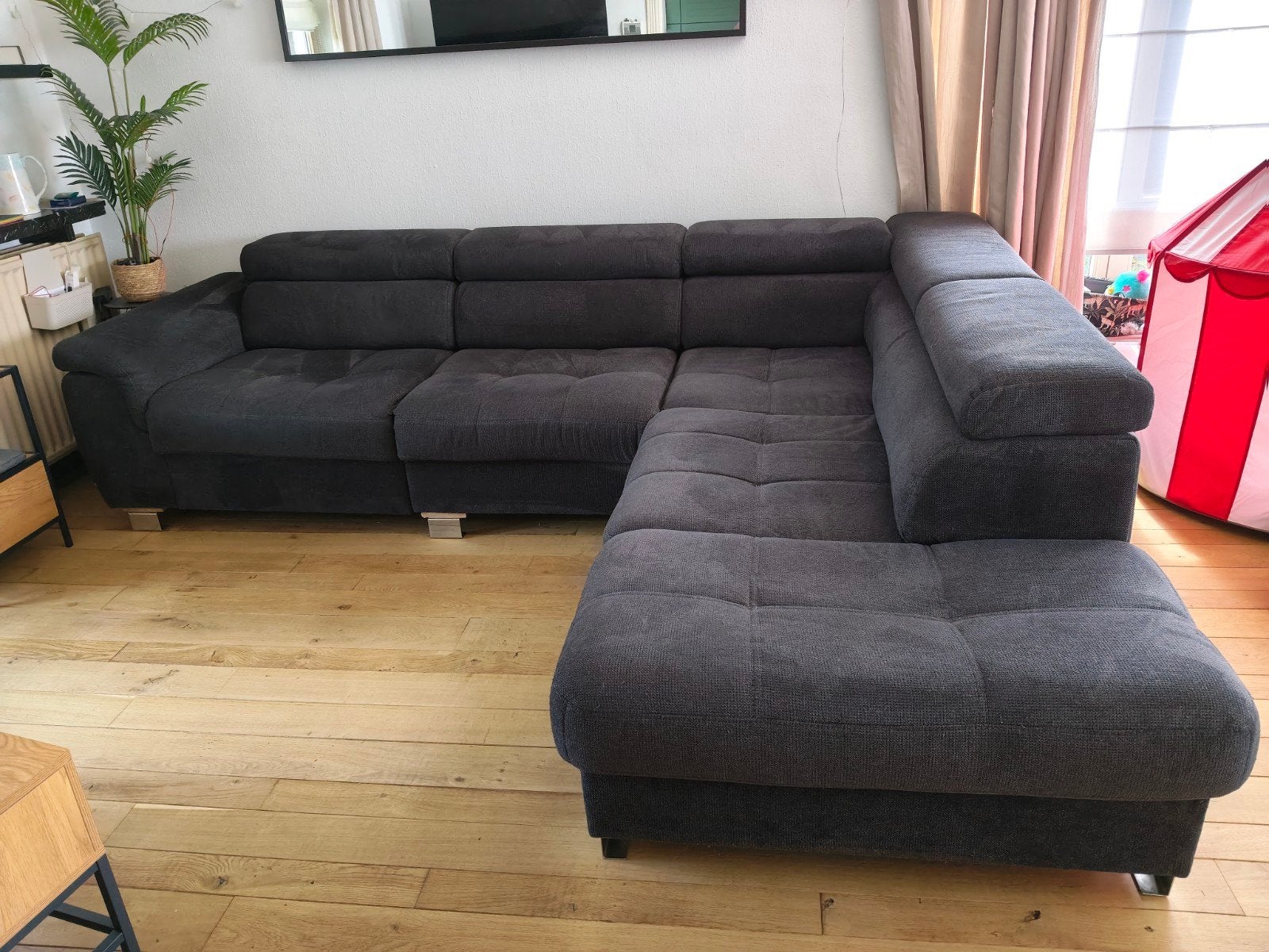 Hoeksalon Colima Weba met electrische relax 286cm x 233cm, Ophalen