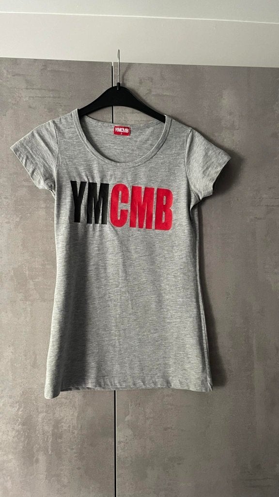 GRIJS T-SHIRT S, Kleding | Dames, Ophalen of Verzenden, Zo goed als nieuw, Korte mouw, Maat 36 (S)