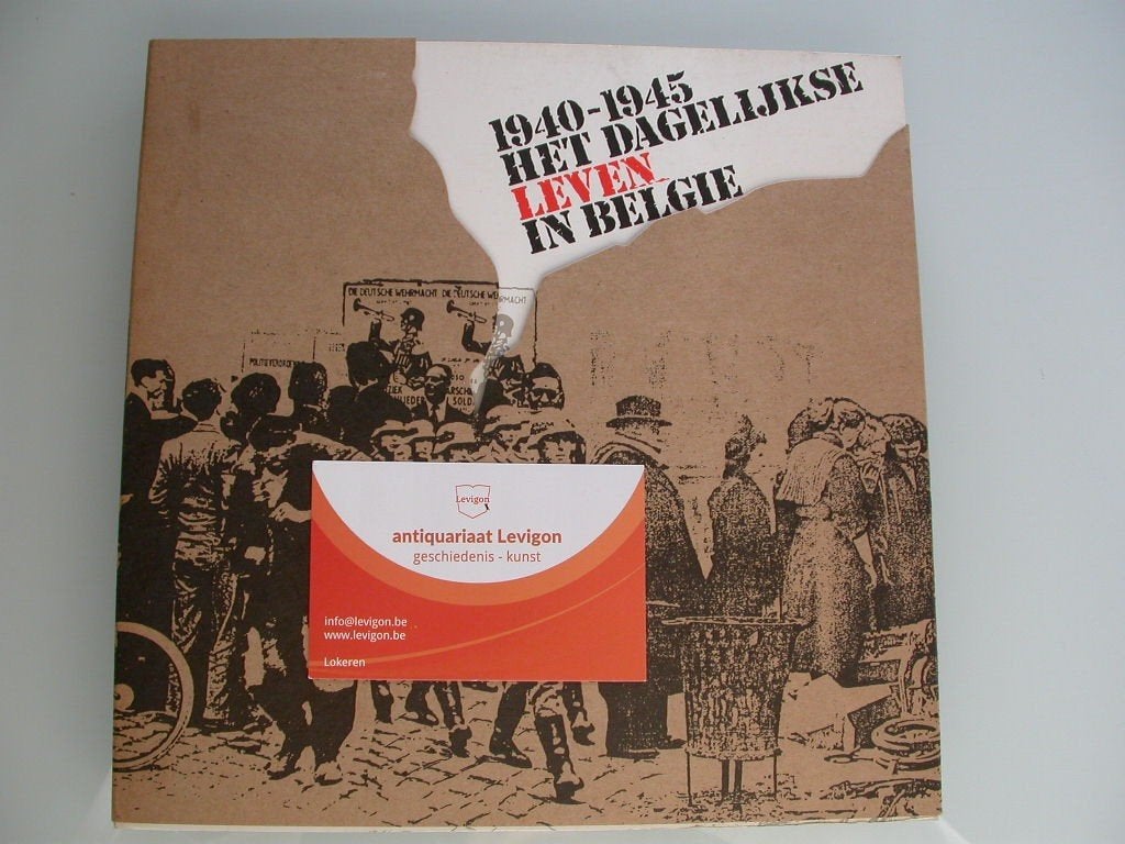 1940-1945 Het dagelijkse leven in België WO2, Boeken, Ophalen of Verzenden, Overige onderwerpen, Tweede Wereldoorlog, Gelezen