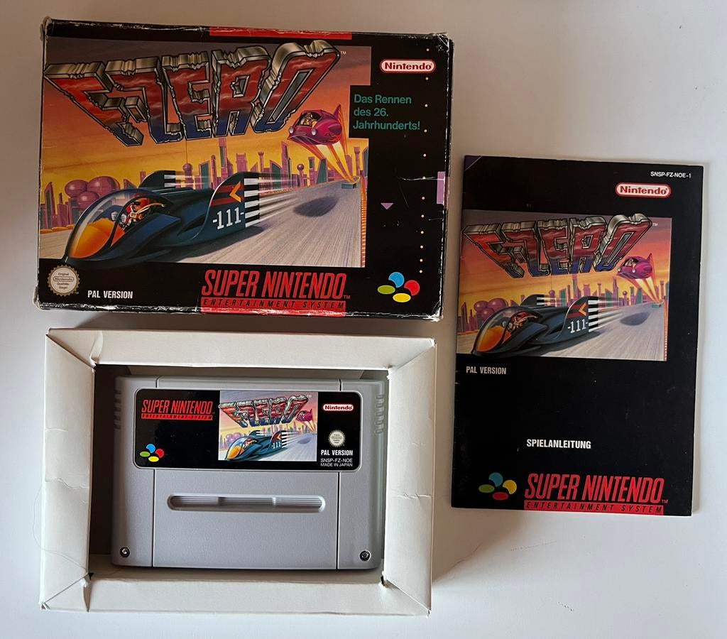 F zero Super Nintendo, Games en Spelcomputers, Ophalen, Zo goed als nieuw