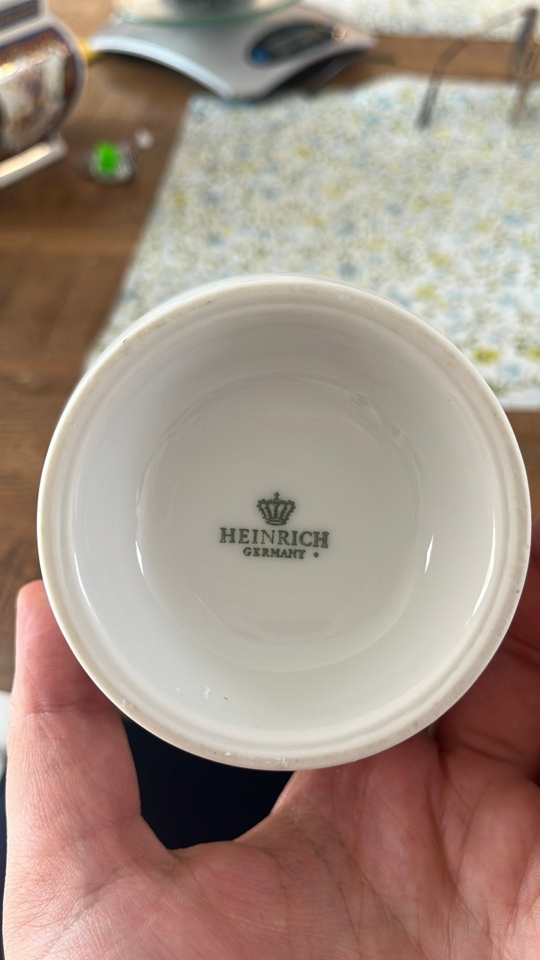 Heinrich suikerpot zonder deksel, Ophalen of Verzenden, Zo goed als nieuw, Porselein