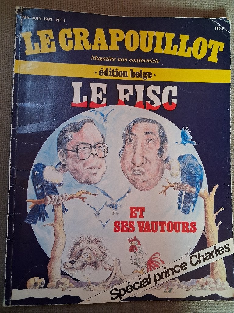 LE CRAPOUILLOT - EDITON BELGE - FRANS - tijdschrift - 1983, Livres, Journaux & Revues, Enlèvement ou Envoi