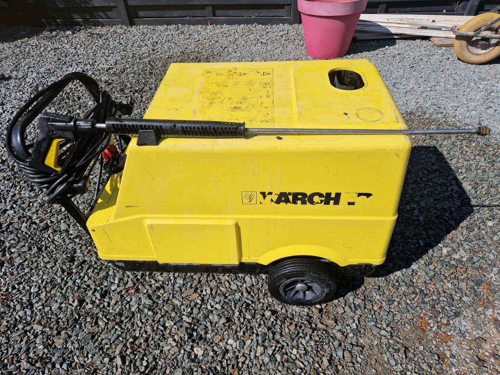 Hoge druk karcher, Tuin en Terras, Ophalen