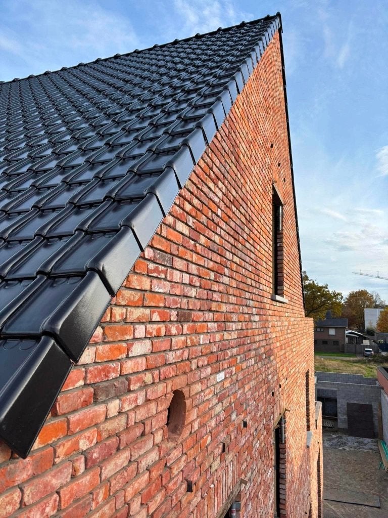 Dakpannen Pottelberg 44 Stormpan Antraciet, Ophalen, Nieuw, Grijs, Dakpannen