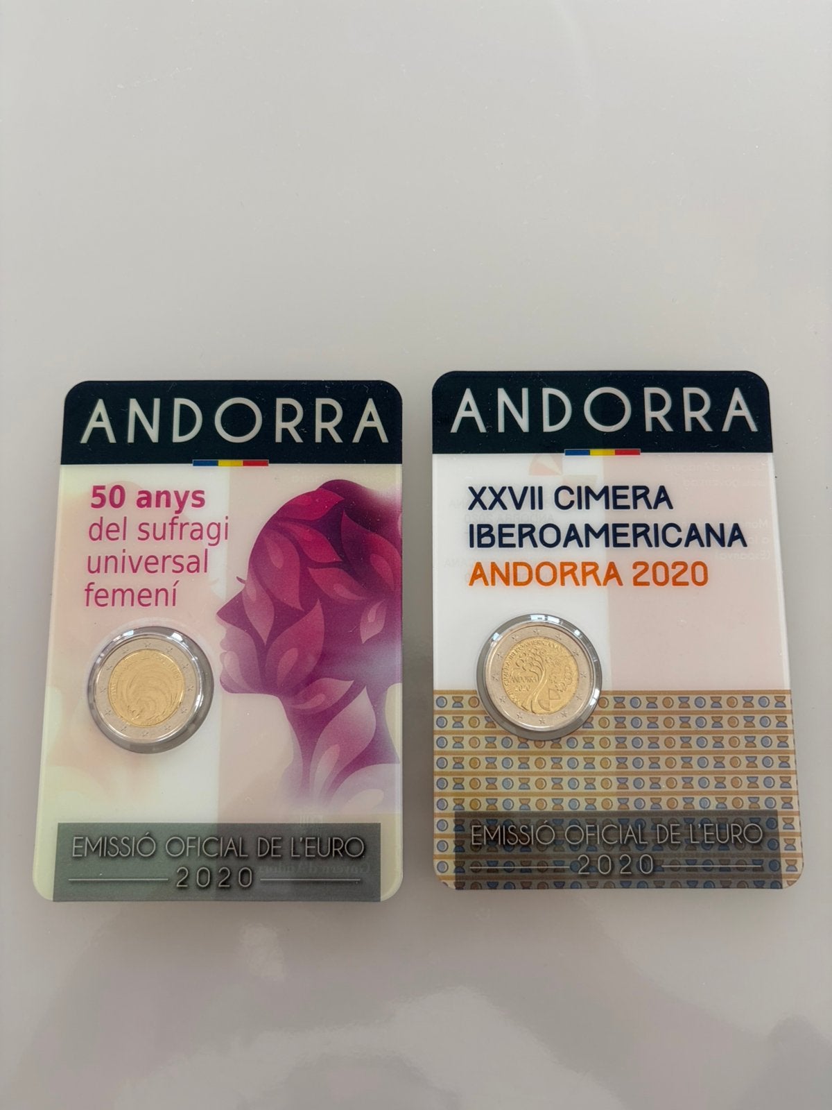 Andorra 2€ 2020, Enlèvement